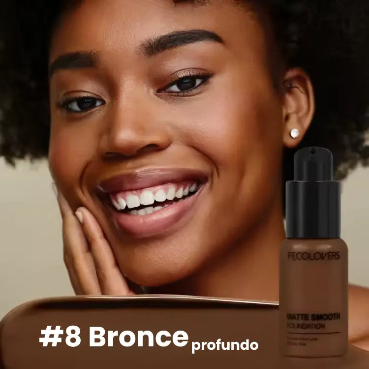 Base líquida Facial de alta cobertura