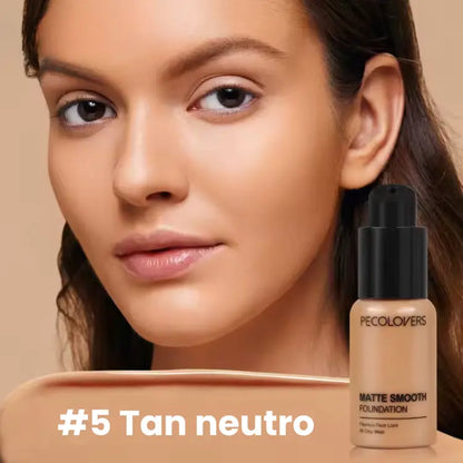 Base líquida Facial de alta cobertura