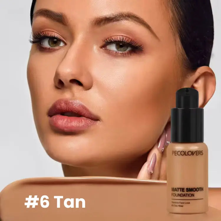 Base líquida Facial de alta cobertura