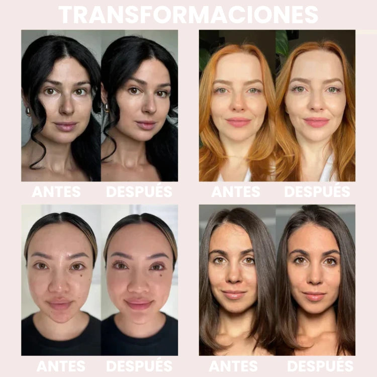 Base líquida Facial de alta cobertura