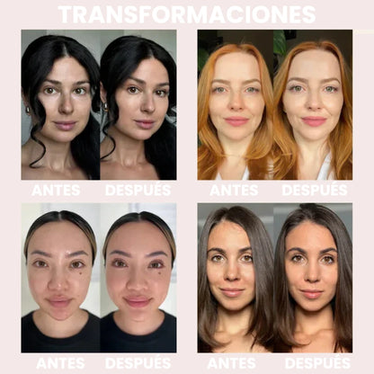 Base líquida Facial de alta cobertura