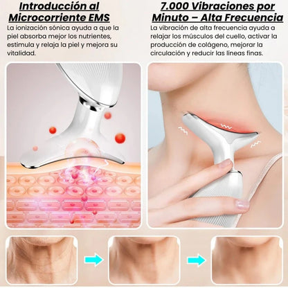 Masajeador Facial Cuello y Cara Antiarrugas