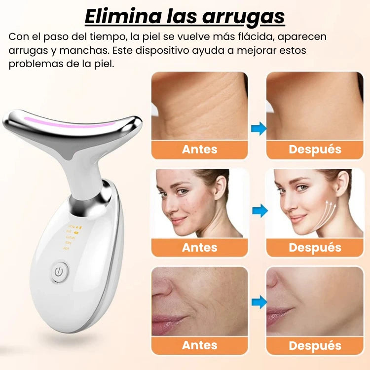 Masajeador Facial Cuello y Cara Antiarrugas