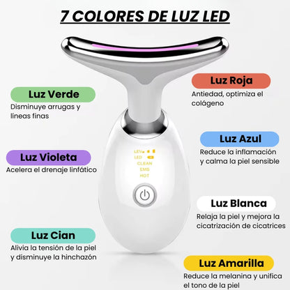 Masajeador Facial Cuello y Cara Antiarrugas